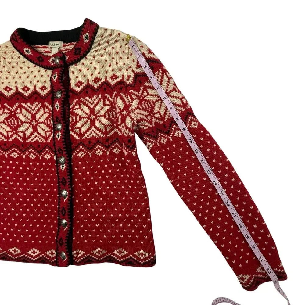 L.L. Bean red cream